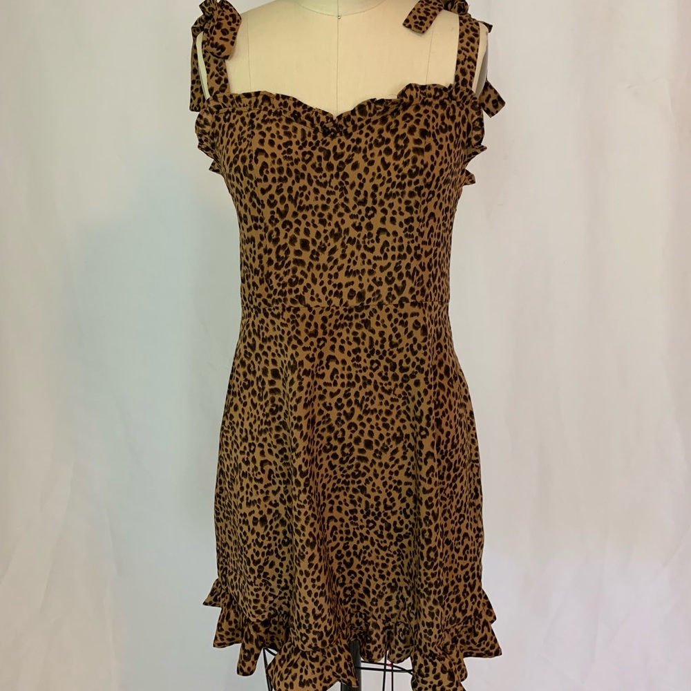 Leopard Print Dress